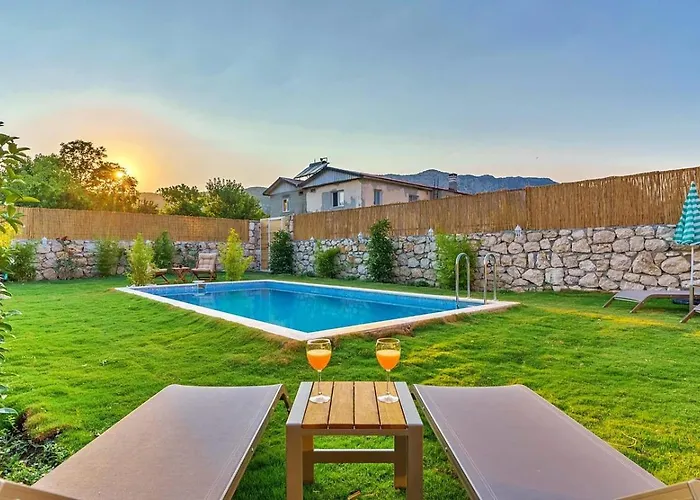 Вилла Bezirgan 2 Bedroom With Private Pool Калкан